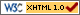 Valid XHTML 1.0 Strict